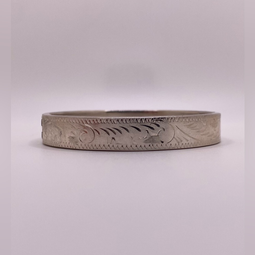 Sterling silver cuff bracelet